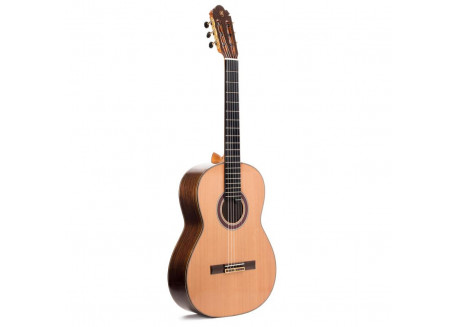 GUITARRA SAEZ MOD 280 1PS PALOSANTO MACIZA TAPA CEDRO LATTICE SYSTEM