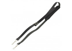 CORREA BANDOLERA CAJA ADULTOS ORTOLA BOMBO 673 A NEGRA 6156