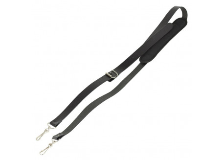 CORREA BANDOLERA CAJA ADULTOS ORTOLA BOMBO 673 A NEGRA 6156