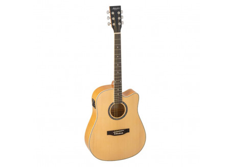 GUITARRA ACUSTICA ADMIRA TENNESSEE AMPLIF NATURAL SATIN CUT AWAY