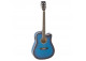 GUITARRA ACUSTICA ADMIRA TENNESSEE AMPLIF AZUL BRILLO CUT AWAY