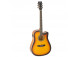 GUITARRA ACUSTICA ADMIRA INDIANA AMPLIF SOMBREADA BRILLO CUT AWAY