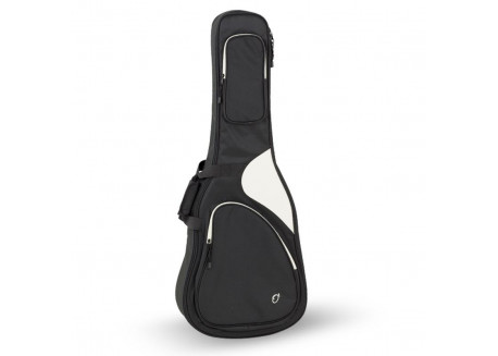 FUNDA GUITARRA ORTOLA CLASICA MOD 49 NEGRA BLANCO MOCHILA 7879 043