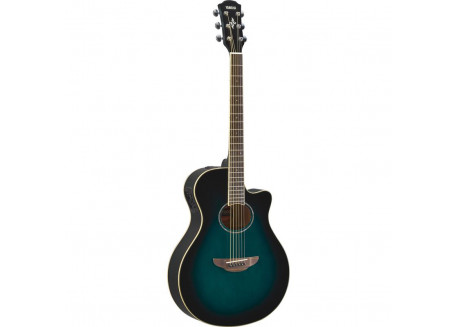 GUITARRA ELECTRO ACUSTICA YAMAHA APX 600 COLOR ORIENTAL BLUE BURST