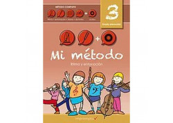 MI METODO VOL 3 PACK RITMO ENTONACION TEORIA DICTADO + CD IMPRONTU