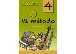 MI METODO VOL 4 PACK RITMO ENTONACION TEORIA DICTADO + CD IMPRONTU