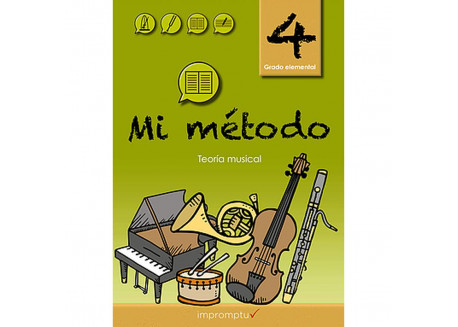 MI METODO VOL 4 PACK RITMO ENTONACION TEORIA DICTADO + CD IMPRONTU