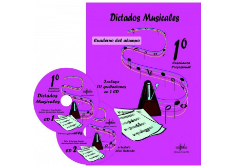 DE LA VEGA DICTADOS MUSICALES V 1 ENSEÑANZA PROFESIONAL AUDIO EN APP