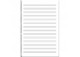 BLOCK PAPEL PAUTADO A4 VERTICAL 14 PENTAGRAMA