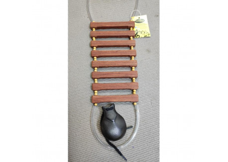 HUESERA JIMENEZ 8 LÁMINAS EN MADERA DE JATOBA ROJIZA