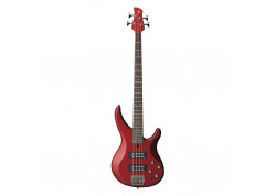 BAJO YAMAHA ELECTRICO TRBX 304 CANDY APPLE HERRAJES NEGRO 4 CUERDAS