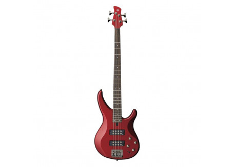 BAJO YAMAHA ELECTRICO TRBX 304 CANDY APPLE HERRAJES NEGRO 4 CUERDAS