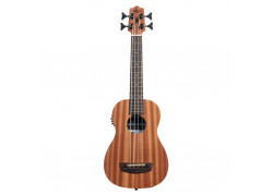 UKELELE KALA BAJO U BASS E WANDERER CAOBA AMPLIFICADO UBWNDRFS