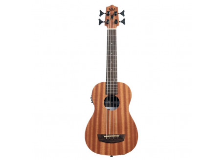 UKELELE KALA BAJO U BASS E WANDERER CAOBA AMPLIFICADO UBWNDRFS