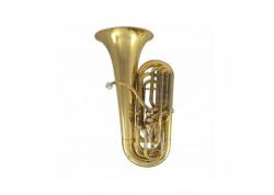 TUBA CONN MOD BB 501 EN DO 3/4 LACADA CAMPANA DE 366 MM ESTUCHE RUEDAS