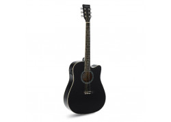 GUITARRA ACUSTICA ADMIRA TENNESSEE AMPLIF NEGRA SATIN CUT AWAY