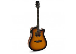 GUITARRA ACUSTICA ADMIRA TENNESSEE AMPLIF SOMBREADA BRILLO CUT AWAY