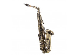SAXOFON ALTO AMADEUS EN MIB MOD AL860 ACABADO ANTIGUO