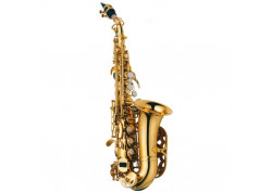 SAXOFON SOPRANO CURVO J MICHAEL EN SIB ACABADO LACADO