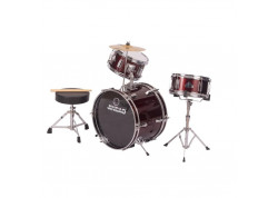 BATERIA JIMBAO JUNIOR INFANTIL NIÑO 1042 RD ROJA VINO TRES PIEZAS