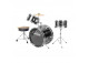 BATERIA JIMBAO JUNIOR INFANTIL NIÑO 1042 BK NEGRA SILLIN TRES PIEZAS