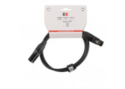 CABLE CANON MACHO CANON  HEMBRE EK AUDIO 3 MT XLR XLR PXX0013