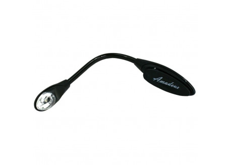 LAMPARA LED FLEXIB PARA ATRIL MARCHA WL1 1 LED CON PINZA 2 PILA CR1220