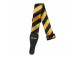 CORREA BANDOLERA BASSO GUITARA BAJO MOD SF 355 NO PASAR AMARILLA NEGRA