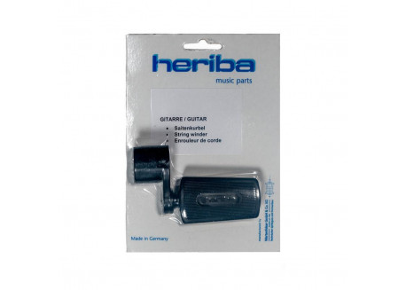 MANIVELA CUERDAS PLASTICO HERIBA 172 NEGRA   4901001