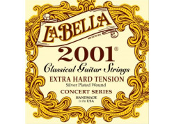 JUEGO CUERDAS GUITARRA LA BELLA CLASICA EXTRA HARD 2001        3801300