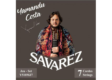 JUEGO DE CUERDAS GUITARRA CLASICA SAVAREZ YAMANDU COSTA Y510MJ7