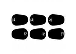 PROTECTOR BOQUILLA BG A 10L UNIDAD 0.8 MM GROSOR NEGRO