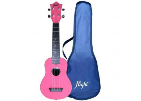 UKELELE SOPRANO FLIGHT MOD TUS 35 ROSA TRAVEL ABS CON FUNDA  5308053
