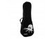 FUNDA UKELELE SOPRANO OCTOPUS COLOR NEGRO LETRAS EN BLANCO