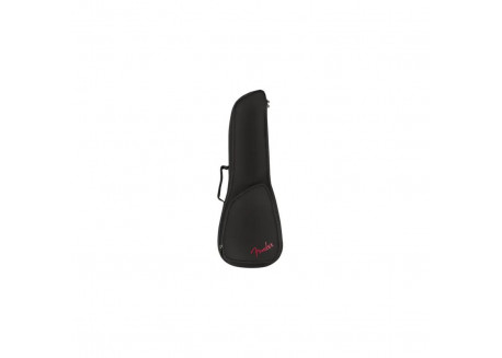 FENDER FUNDA UKELELE CONCIERTO FU 610 FLECHA MOCHILA NEGRA