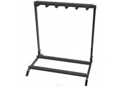 SOPORTE ADMIRA DE 5 GUITARRAS CLASICAS Y O ELECTRICAS NEGRO GS0145