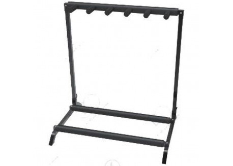 SOPORTE ADMIRA DE 5 GUITARRAS CLASICAS Y O ELECTRICAS NEGRO GS0145