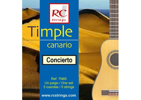 JUEGO DE CUERDAS TIMPLE CONCIERTO TN60 CAPRICE ROYAL CLASSIC