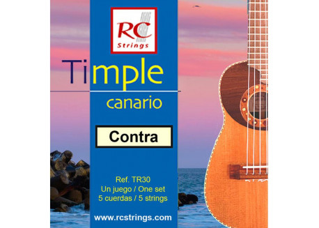 JUEGO CUERDAS CONTRA DE TIMPLE CAPRICE TR 30 ROYAL CLASSIC