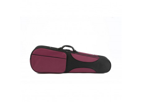 ESTUCHE VIOLIN VIOLA RAPSODY 4/4 14" FORMA NEGRO BURDEOS CSV002A