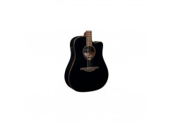 GUITARRA ELECTROACUSTICA LAG MOD T118DCE BLK CUT AWAY