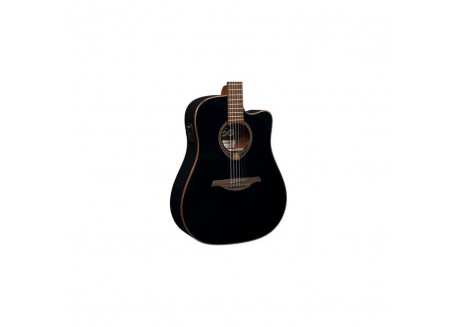 GUITARRA ELECTROACUSTICA LAG MOD T118DCE BLK CUT AWAY