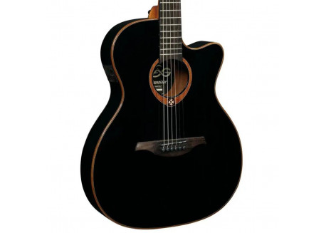 GUITARRA ELECTRO ACUSTICA LAG GLA T118A CE-BLK TRAMONTANE CUT AWAY