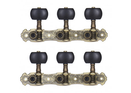 CLAVIJERO GUITARRA CLASICA ORTO AOS-022V3P NEGRO BRONCE    7582-099