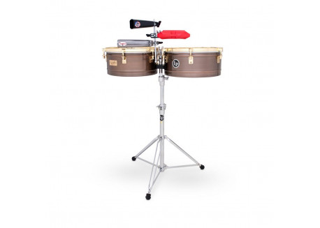 TIMBALETAS RUMBERAS LP 257 KP KARL PERAZZO DE 14" Y 15" ACERO AL CARBONO