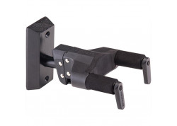 SOPORTE GUITARRA HERCULES PARED GSP 38 WBK PLUS CORTO MADERA NEGRA 4602108