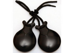 PAR CASTAÑUELA JALE FIBRA NEGRA PRENSADA Nº 6 85-6  3704066