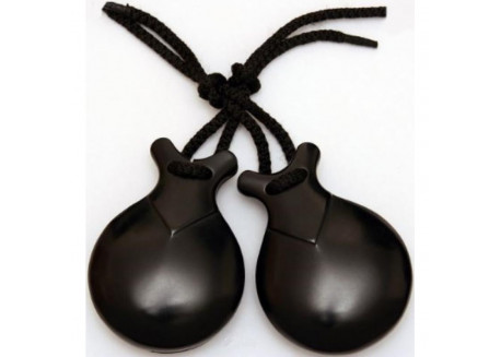 PAR CASTAÑUELA JALE FIBRA NEGRA PRENSADA Nº 6 85-6  3704066