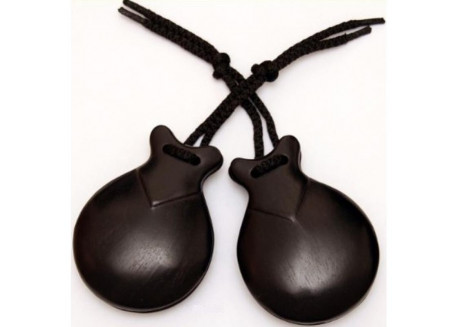 PAR CASTAÑUELAS JALE EBANO NEGRO Nº 6 84 6