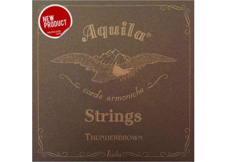 JUEGO CUERDAS UKELELE BAJO AQUILA 165 U THUNDERBROWN 18-21 3801828